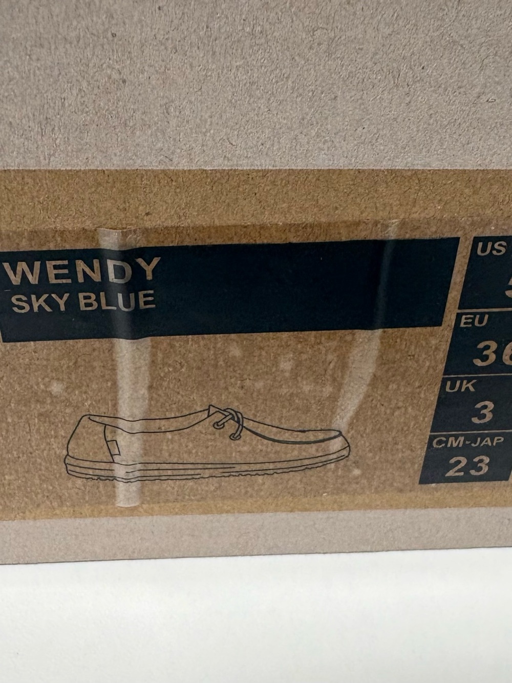 Hey Dude Women's Navy Canvas Slip-On Shoes - Picture 2 of 2